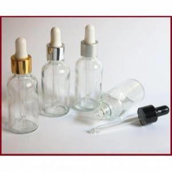 10 Adet,30 ml Damlalıklı Cam Şişe,Likit Şişesi,Boş Şişe