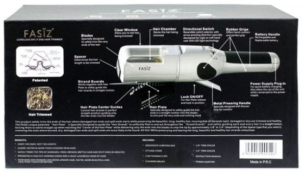 Fasiz Split Pro Ender - Saç Kırık Alma Makinesi - 2