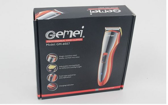 Gemei GM-6027 Profesyonel Saç Ve Sakal Traş Makinesi - 6
