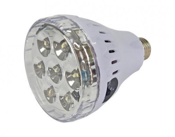 Kumandalı Led Ampul Şeklinde Gizli Kamera - 7