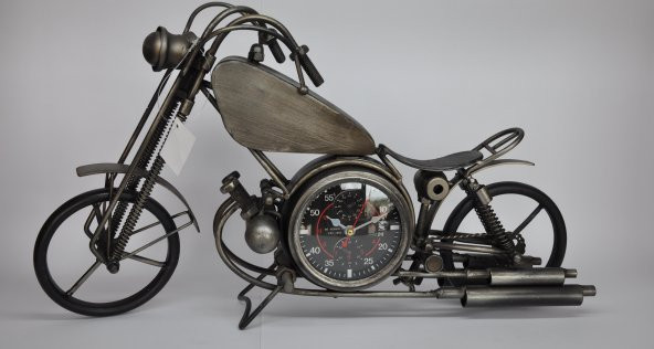 15003 Antik Metal Motor Masa Saati