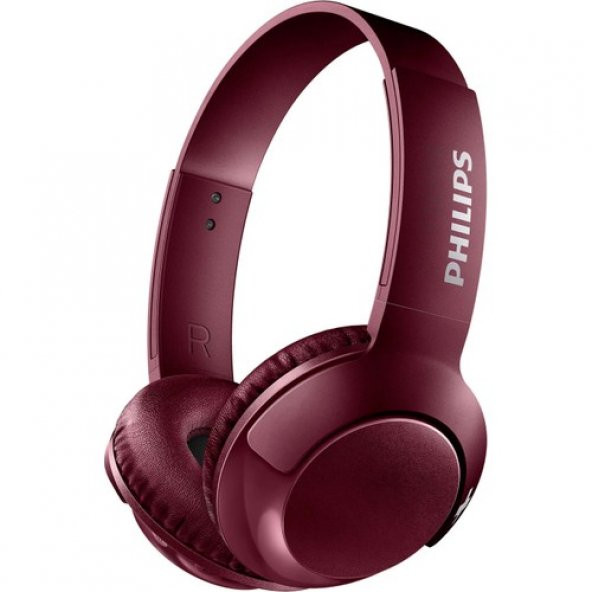 Philips SHB3075RD Bass+Kırmızı Mikrofonlu Bluetooth Kulaklık