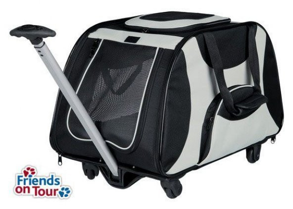 Trixie Tekerlekli Pet Taşıma Çantası 34X43X67 Cm (Max.21 Kg)