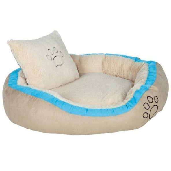 *Trixie Extra Yumuşak Yıkanabilir Kumaş Köpek Yatağı 100X70 Cm (Turkuaz)