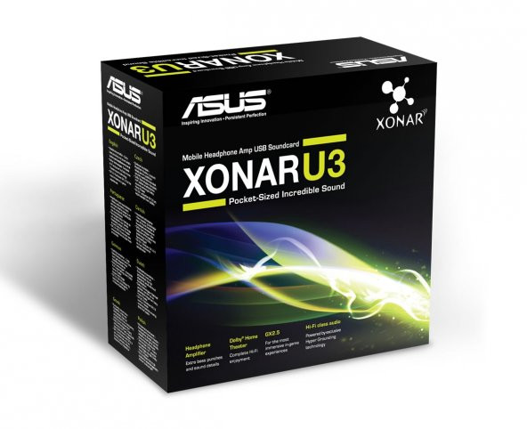 ASUS Xonar U3 USB Stereo Ses Kartı