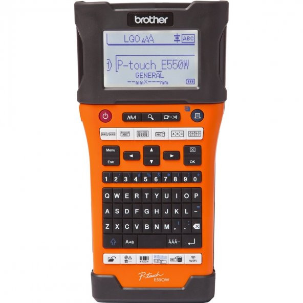 BROTHER P-TOUCH PT-E550WVP 6 - 24MM BASKI TZE SERİSİ ETİKET BİLGİ