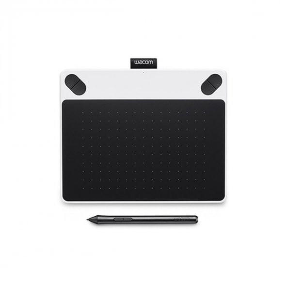 WACOM Intuos Draw Small Beyaz Grafik Tablet CTL-490DW-N