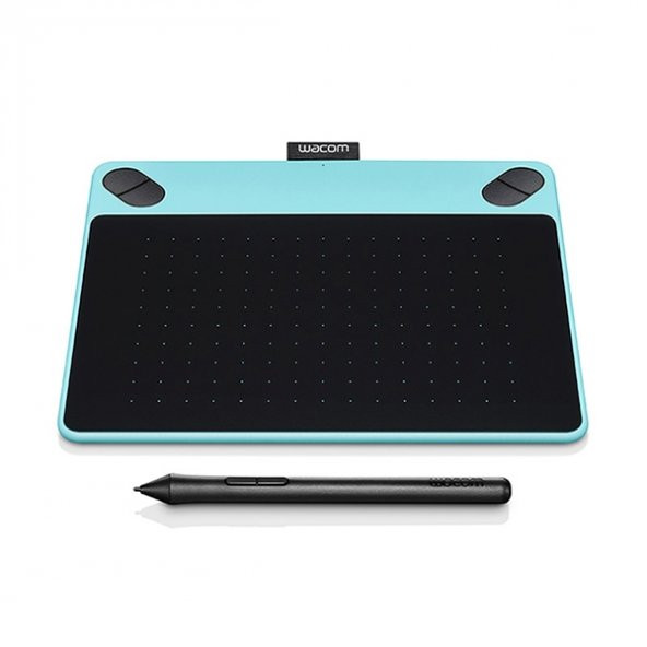 WACOM Intuos Draw Small Mavi Grafik Tablet CTL-490DB-N
