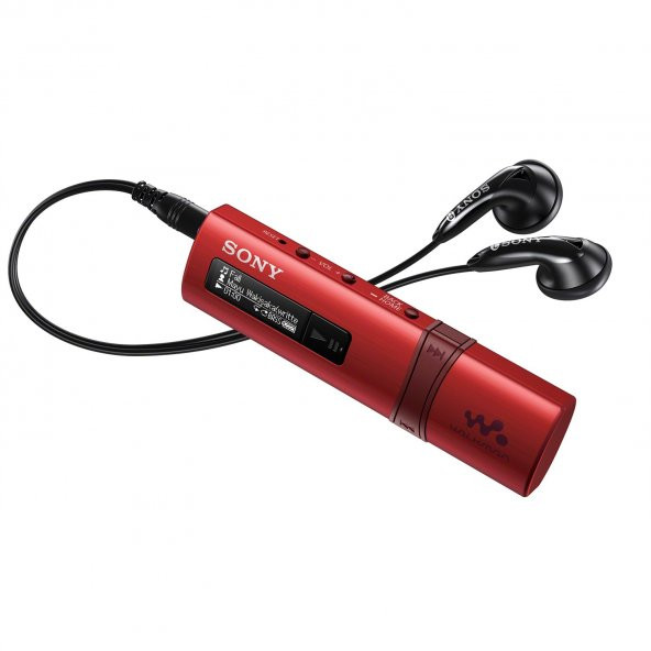 Sony NWZ-B183R 4GB Kırmızı Mp3 Player