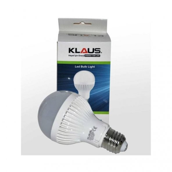 KLAUS BEYAZ 9W LED AMPÜL - 5 ADET