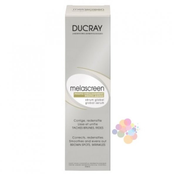 Ducray Melascreen Photo-Aging Global Serum 30 ml (Güneş Kaynaklı Yaşlanma ve Leke Karşıtı Serum)
