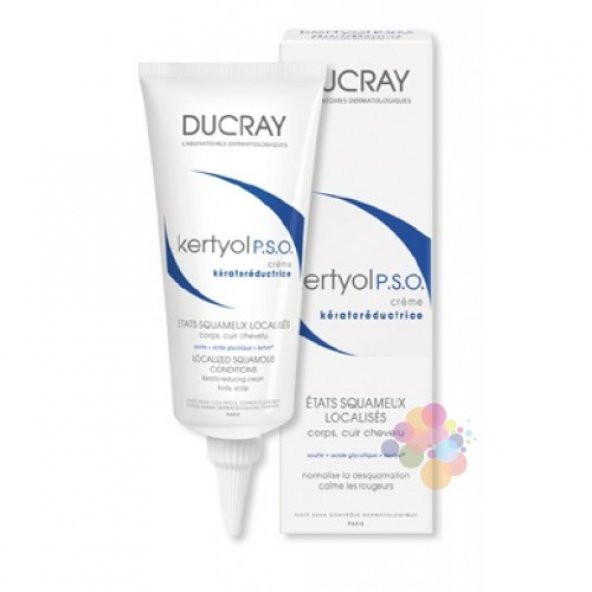Ducray Kertyol P.S.O Cream 100 ml (Ciltteki Sedef İçin Bakım Kremi)