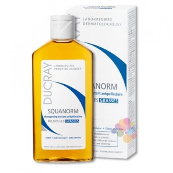 Ducray Squanorm Grasses Şampuan 200 ml