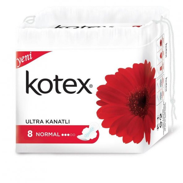 Kotex Ultra Kanatlı Normal 8 Li