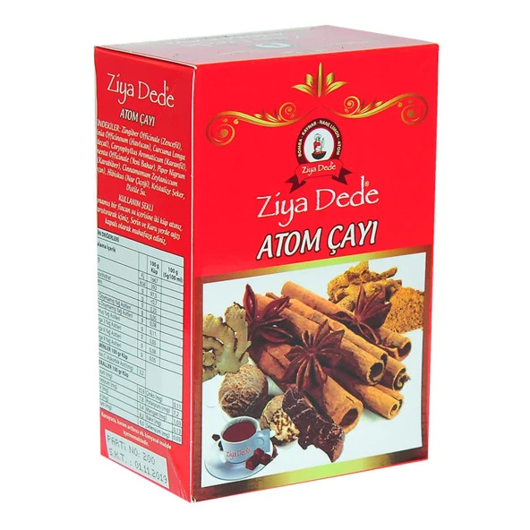 Atom Küp Şeker Çayı Zencefilli Karanfilli Tarçınlı 150 Gr - 6