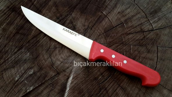 Karaefe kesim bıçağı-2 numara-2,5mm çelik-kırmızı renk