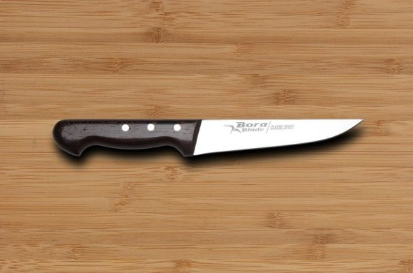 BORA-M-705 BC Mutfak ve Kurban Wenge Saplı Klasik Bıçak No:2