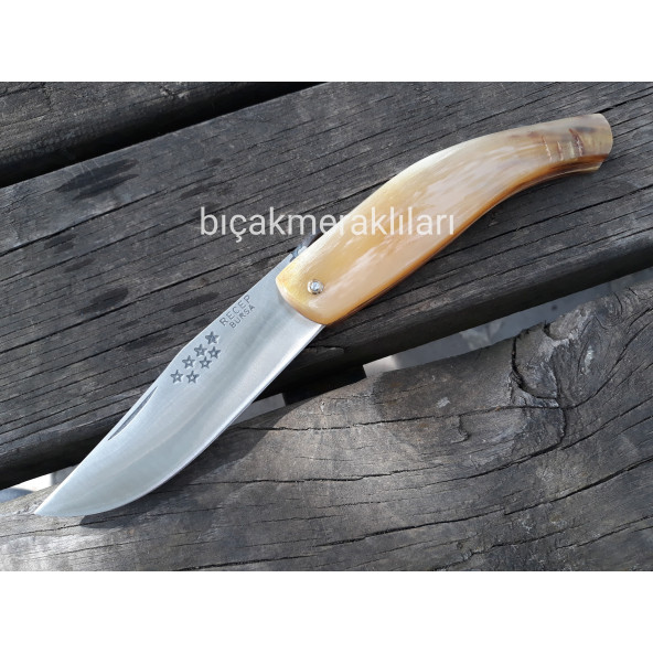 RECEP ÇAKI 26CM EL İŞÇİLİĞİ KOÇ BOYNUZU NO:7 - 3