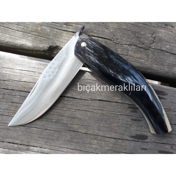 RECEP ÇAKI 26CM EL İŞÇİLİĞİ KOÇ BOYNUZU NO:7 - 4