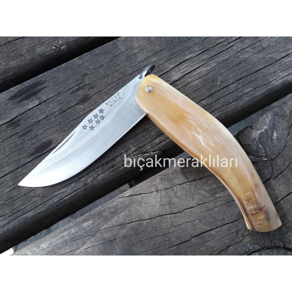 RECEP ÇAKI 26CM EL İŞÇİLİĞİ KOÇ BOYNUZU NO:7 - 5