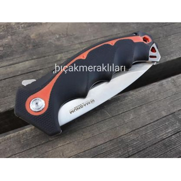Böker Magnum Kauçuk Sap 01RY294 Çakı - 3