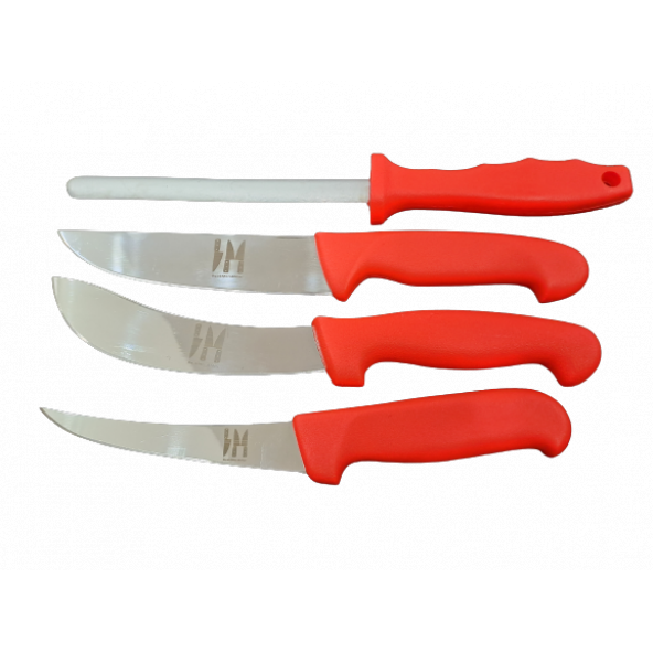 Dörtlü Çantalı Kasap-Mutfak Seti