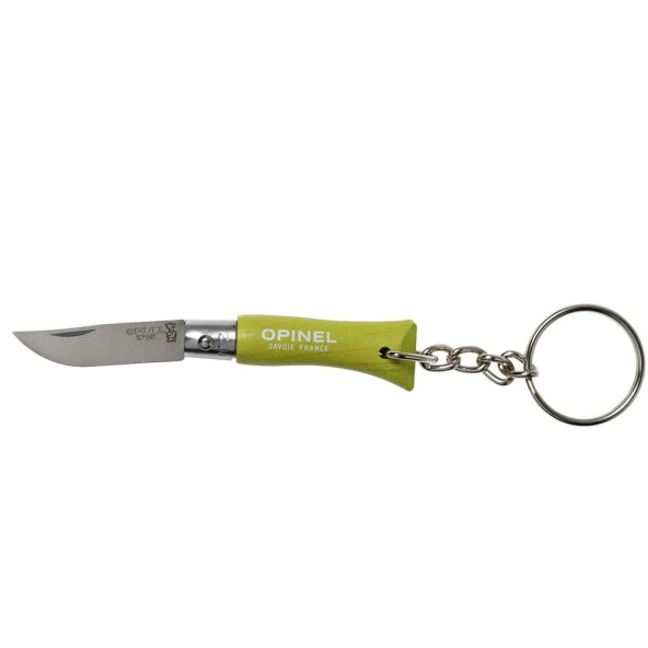 Opinel No 02 Anahtarlıklı Paslanmaz Çelik Çakı (A.Yeşil) - 2