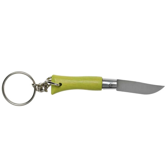 Opinel No 02 Anahtarlıklı Paslanmaz Çelik Çakı (A.Yeşil) - 3