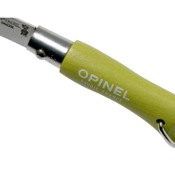 Opinel No 02 Anahtarlıklı Paslanmaz Çelik Çakı (A.Yeşil) - 7