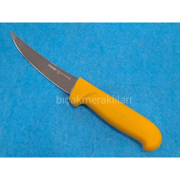 Pirge Butcher's Sıyırma Bıçağı Kıvrık Sert 12 cm SARI - 39112