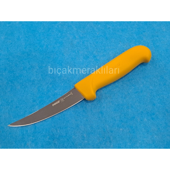Pirge Butcher's Sıyırma Bıçağı Kıvrık Sert 12 cm SARI - 39112 - 2
