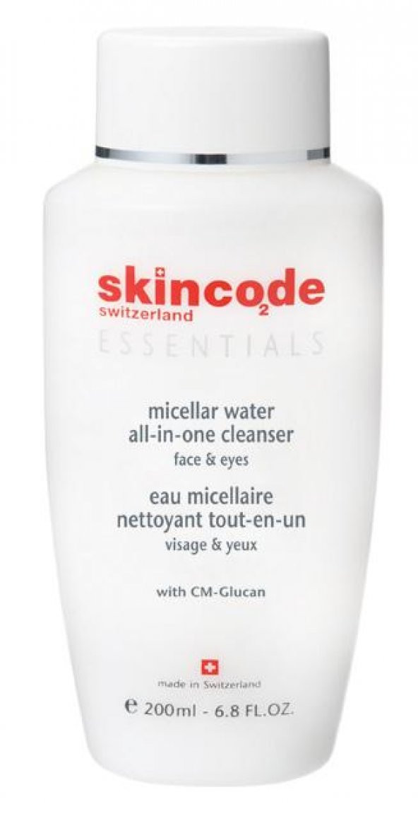 Skincode All-in-one Cleanser-Micellar Water 200 ml