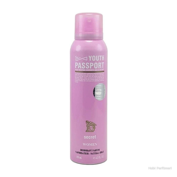 Youth Passport Deodorant 150ml Bayan Secret