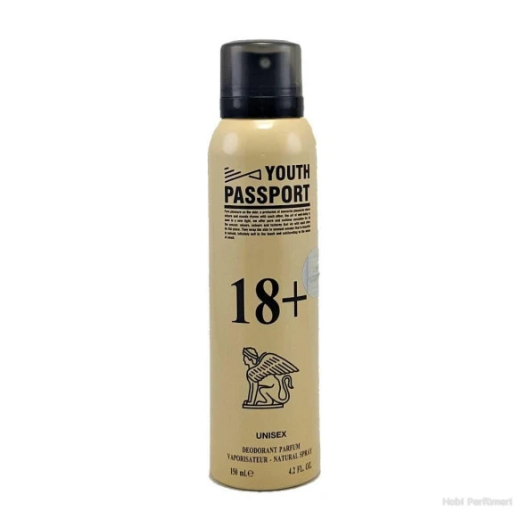Youth Passport Deodorant 150ml Unısex 18+