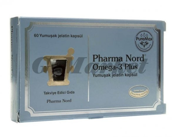 Pharma Nord Omega-3 Plus 60 Yumuşak Jelatin Kapsül