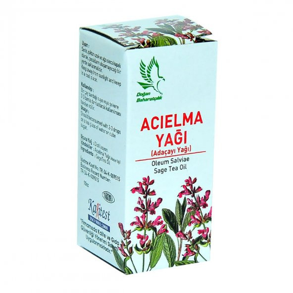 Doğan Acı Elma - Adaçayı Yağı 10 cc - 6