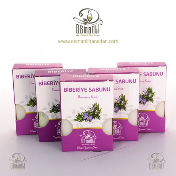 5 Adet Osmanlı Sabunları Biberiye Sabunu 100gr