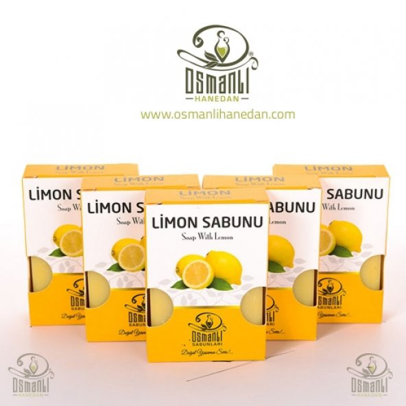 5 Adet Osmanlı Sabunları Limon Sabunu 100gr