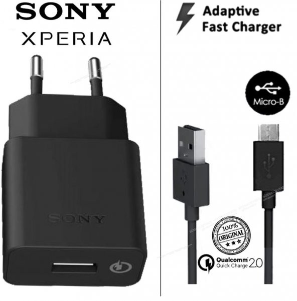 Sony Xperia Z Z1 Z2 Z3 M4 Z4 Z5 Hızlı Şarj Aleti Şarj Data Kablos