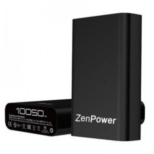 ZenPower 10050 mAh Taşınabilir Hızlı Şarj Aleti Cihazı Powerbank