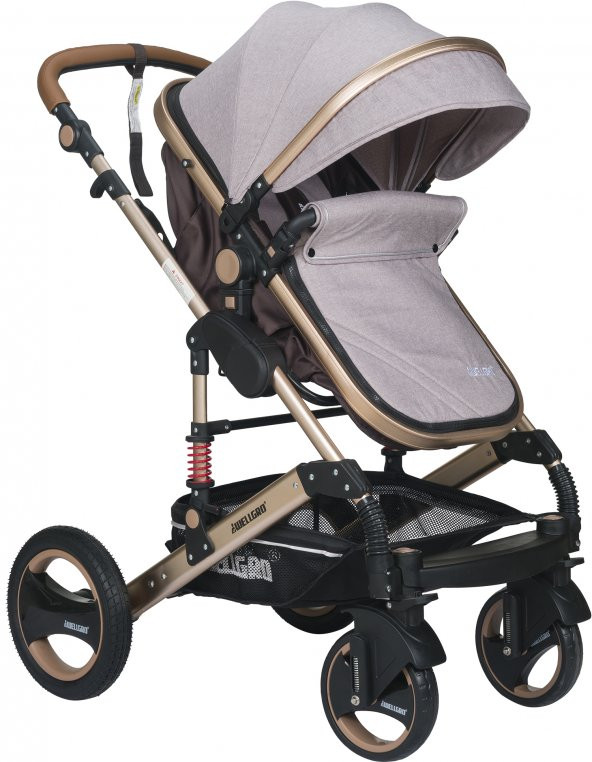 Wellgro 2019 New Golden Horn Q3 New Travel Sistem Bebek Arabası - 7