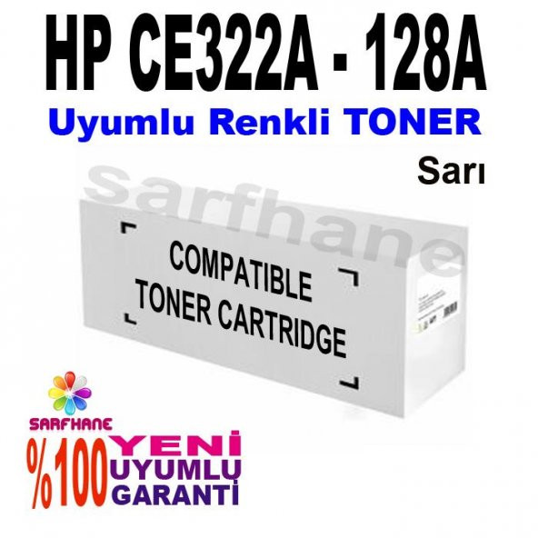 HP Pro CP1525/CM1415 SARI Muadil Toner CE322A/128A