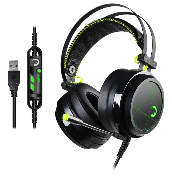 GAMEPOWER MEDUSA SIYAH 7.1 GAMING KULAKLIK - 6
