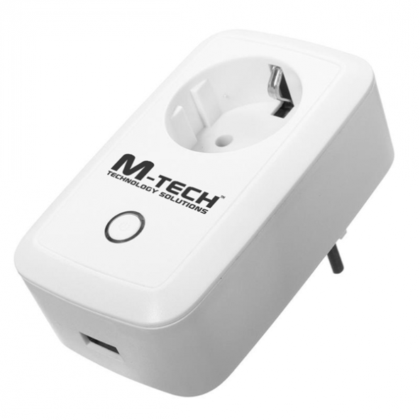 M-TECH MTAP0066 USB Şarjlı Kablosuz Akıllı Priz