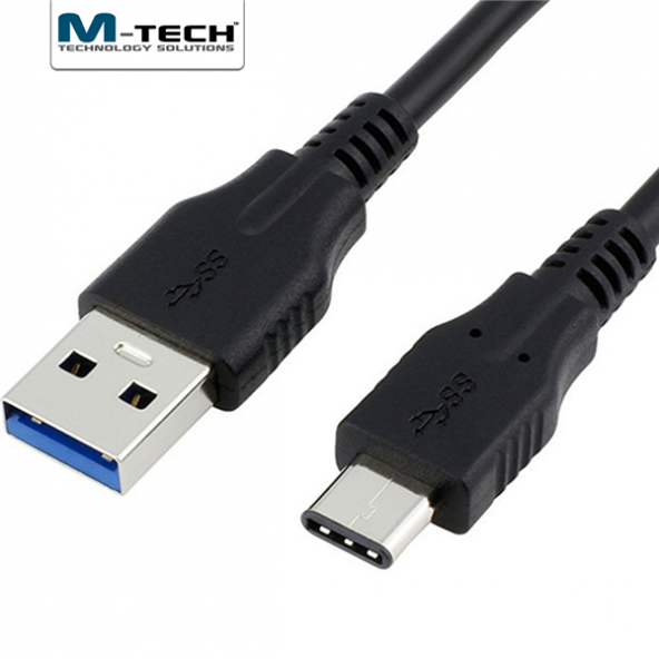M-TECH MTUCK032 USB 3.1 Type C Şarj ve Data Kablosu, 1m