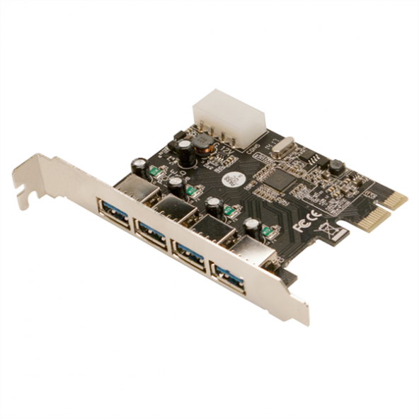 M-TECH MTBK0057 4 Port USB3.0 PCI Express Kart, VIA VL805