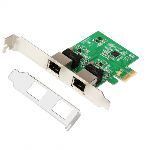 M-TECH MTBK0075 2 Port Gigabit LAN PCI Express Kart