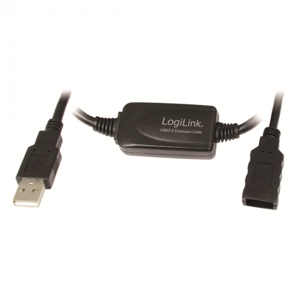LogiLink UA0143 USB2.0 Repeater Kablo, 10.0m
