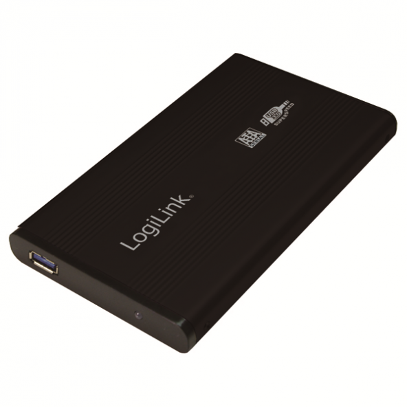 LogiLink UA0106 USB3.0 2.5" SATA3.0 6Gbps HDD Kutusu, Siyah