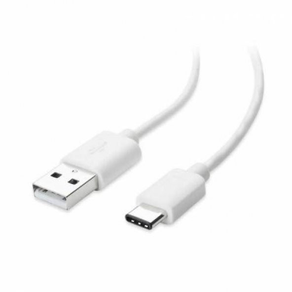 Type C kablo Usb -Type c Usb  Type c data şarj kablo 1,5mt Beyaz